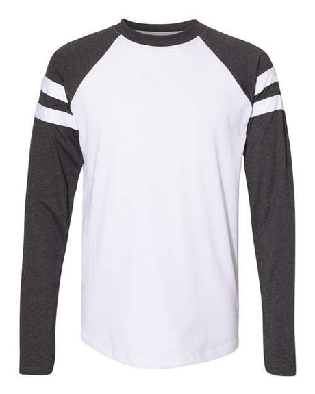 LAT Fine Jersey Mash Up Long Sleeve Tee LAT