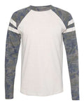 LAT Fine Jersey Mash Up Long Sleeve Tee LAT