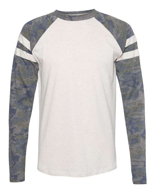 LAT Fine Jersey Mash Up Long Sleeve Tee LAT