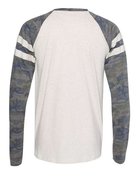LAT Fine Jersey Mash Up Long Sleeve Tee LAT