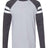 LAT Fine Jersey Mash Up Long Sleeve Tee LAT