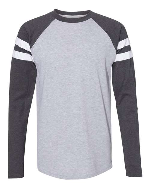 LAT Fine Jersey Mash Up Long Sleeve Tee LAT