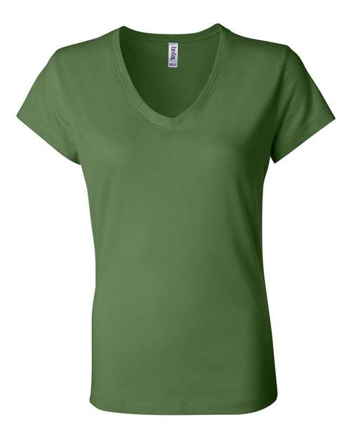 BELLA + CANVAS Women's Jersey V-Neck Tee