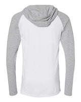 LAT Men's Fine Jersey Hooded Long Sleeve Raglan T-Shirt LAT