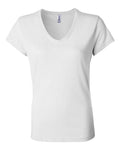 BELLA + CANVAS Women's Jersey V-Neck Tee