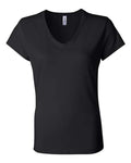 BELLA + CANVAS Women's Jersey V-Neck Tee