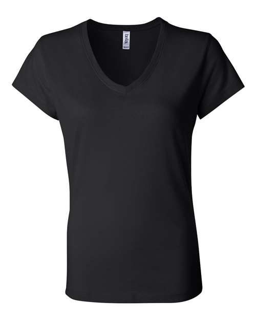 BELLA + CANVAS Women's Jersey V-Neck Tee