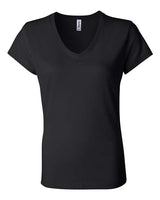 BELLA + CANVAS Women's Jersey V-Neck Tee