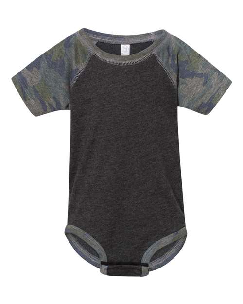 Rabbit Skins Infant Baseball Fine Jersey Bodysuit