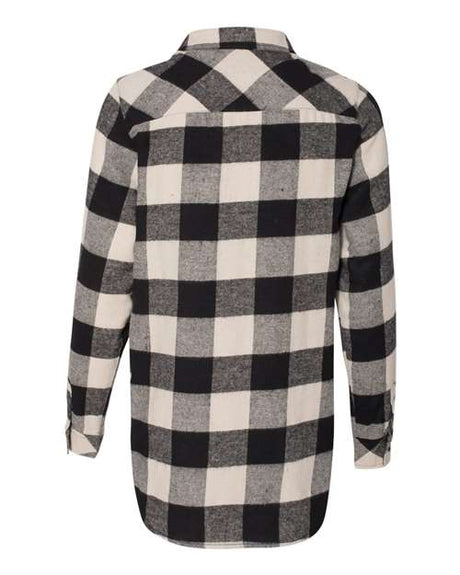 Burnside Women's Yarn-Dyed Long Sleeve Flannel Shirt Burnside