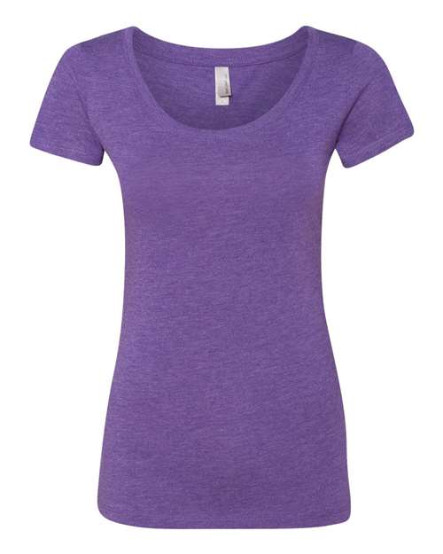 Next Level Women's Triblend Short Sleeve Scoop Next Level