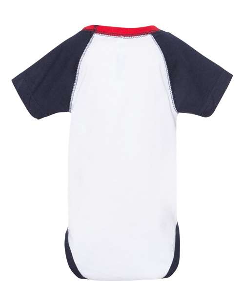 Rabbit Skins Infant Baseball Fine Jersey Bodysuit