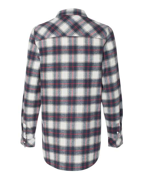 Burnside Women's Yarn-Dyed Long Sleeve Flannel Shirt Burnside