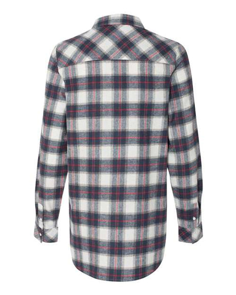 Burnside Women's Yarn-Dyed Long Sleeve Flannel Shirt Burnside