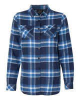 Burnside Women's Yarn-Dyed Long Sleeve Flannel Shirt Burnside
