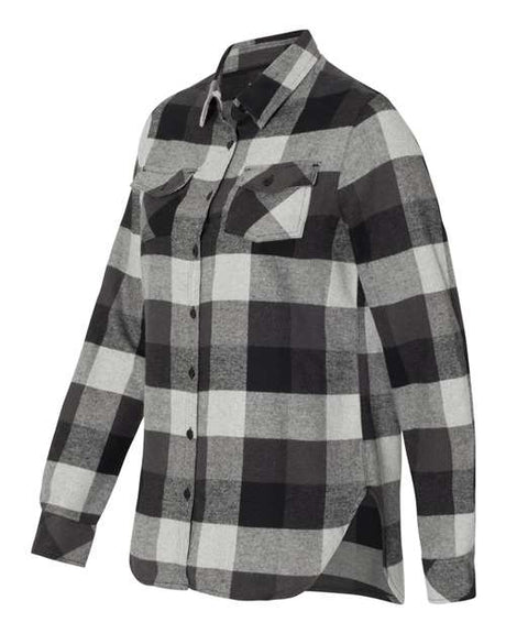 Burnside Women's Yarn-Dyed Long Sleeve Flannel Shirt Burnside