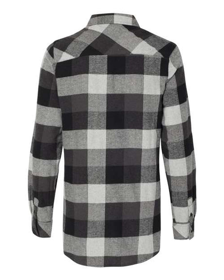 Burnside Women's Yarn-Dyed Long Sleeve Flannel Shirt Burnside