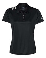 adidas Women's 3-Stripes Shoulder Polo-1