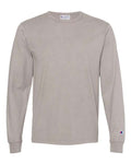 Champion Men's Garment Dyed Long Sleeve T-Shirt Champion