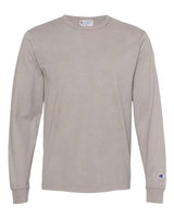 Champion Men's Garment Dyed Long Sleeve T-Shirt Champion