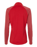 adidas Women's Stripe Block Quarter-Zip Pullover adidas