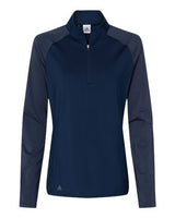 adidas Women's Stripe Block Quarter-Zip Pullover adidas