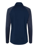 adidas Women's Stripe Block Quarter-Zip Pullover adidas