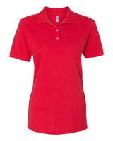 JERZEES Women's 100% Ringspun Cotton Piqué Polo JERZEES