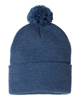 Sportsman Men's Pom-Pom 12" Knit Beanie Sportsman