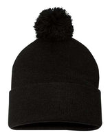 Sportsman Men's Pom-Pom 12" Knit Beanie Sportsman