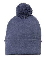 Sportsman Men's Pom-Pom 12" Knit Beanie Sportsman