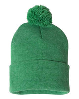 Sportsman Men's Pom-Pom 12" Knit Beanie Sportsman