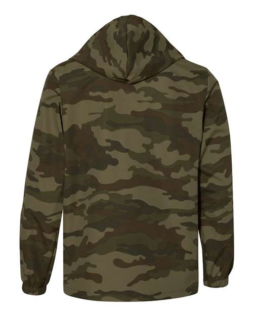 Independent Trading Co. Men's Water-Resistant Hooded Windbreaker Independent Trading Co.