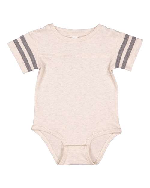 Rabbit Skins Infant Football Fine Jersey Bodysuit