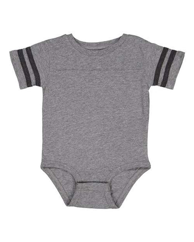 Rabbit Skins Infant Football Fine Jersey Bodysuit