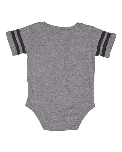 Rabbit Skins Infant Football Fine Jersey Bodysuit