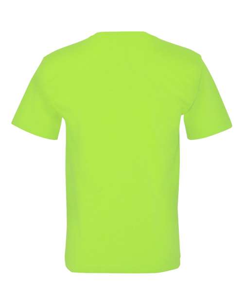 Bayside Men's USA-Made Short T-Shirt With a Pocket Bayside