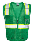 Kishigo Men's EV Series Enhanced Visibility Multi-Pocket Mesh Vest Kishigo
