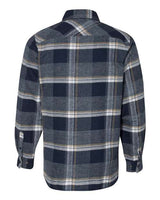 Burnside Men's Snap Front Long Sleeve Plaid Flannel Shirt Burnside