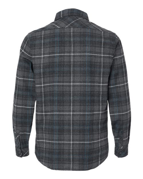 Burnside Men's Open Pocket Long Sleeve Flannel Shirt Mens Apparel Shirts & Tops