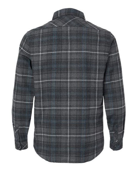 Burnside Men's Open Pocket Long Sleeve Flannel Shirt Mens Apparel Shirts & Tops