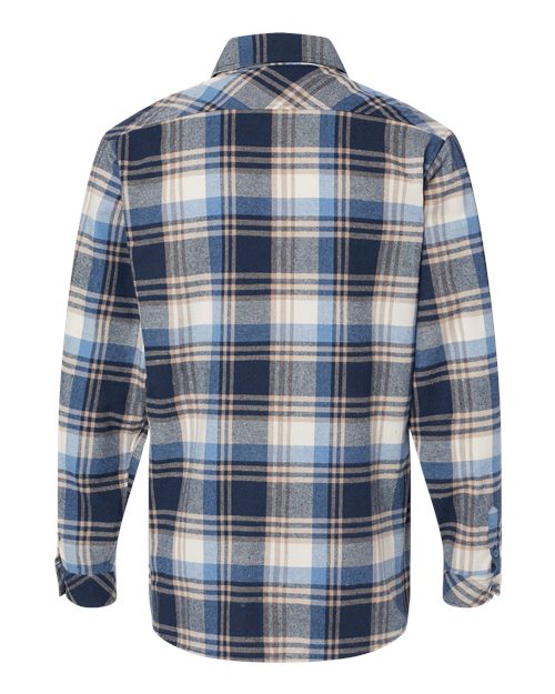 Burnside Men's Open Pocket Long Sleeve Flannel Shirt Mens Apparel Shirts & Tops