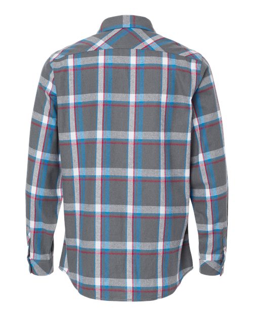 Burnside Men's Open Pocket Long Sleeve Flannel Shirt Mens Apparel Shirts & Tops