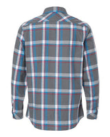 Burnside Men's Open Pocket Long Sleeve Flannel Shirt Mens Apparel Shirts & Tops