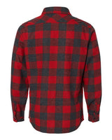 Burnside Men's Open Pocket Long Sleeve Flannel Shirt Mens Apparel Shirts & Tops