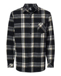Burnside Men's Open Pocket Long Sleeve Flannel Shirt Mens Apparel Shirts & Tops
