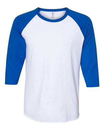 JERZEES Premium Blend Ringspun Three-Quarter Sleeve Raglan Baseball T-Shirt