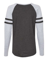 LAT Women's Fine Jersey Mash Up Long Sleeve T-Shirt LAT