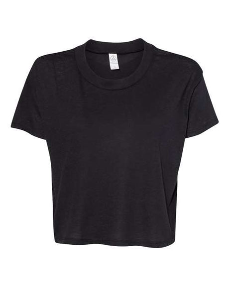 Alternative Women's Vintage Jersey Headliner Crop Tee Alternative