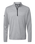 adidas Men's Heather Block Print Quarter-Zip Pullover adidas
